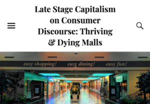 Malls & Consumer Rhetoric